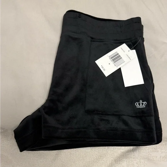 New Juicy Couture Black Women's Shorts - Picture 2 of 5